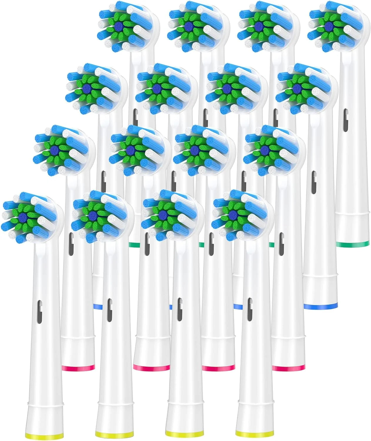 4-12pcs EB50 Cross Action Replacement Brush Heads For Oral B D12 D16 D100 3757 3709 pro3 pro1max electric toothbrush