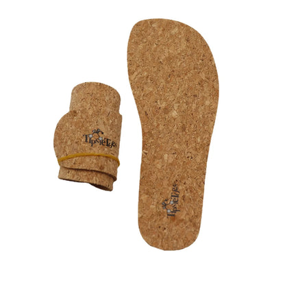 Tipsietoes Deodorant Insoles Light Weight Shoes Pad Absorb-Sweat Breathable Cork Thin Sports Men Women