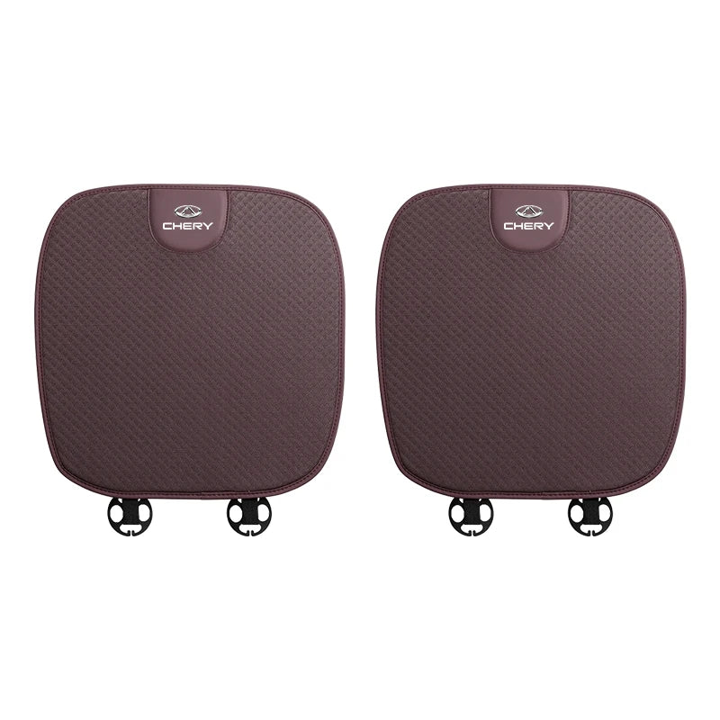 Car Seat Pad Backrest Mat Ice Silk Flax Seat Cushion Covers For Chery Tiggo 7 Pro 8 4 5 3 2 T11 5X Amulet Fora QQ IQ Fulwin
