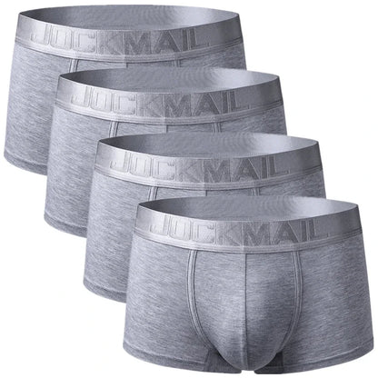 4PCS/Lot Underwear Men Boxer Men's Underpants Shorts Man Panties Boxershorts Boxer Hombre Ropa Interior Hombre Modal Breathable