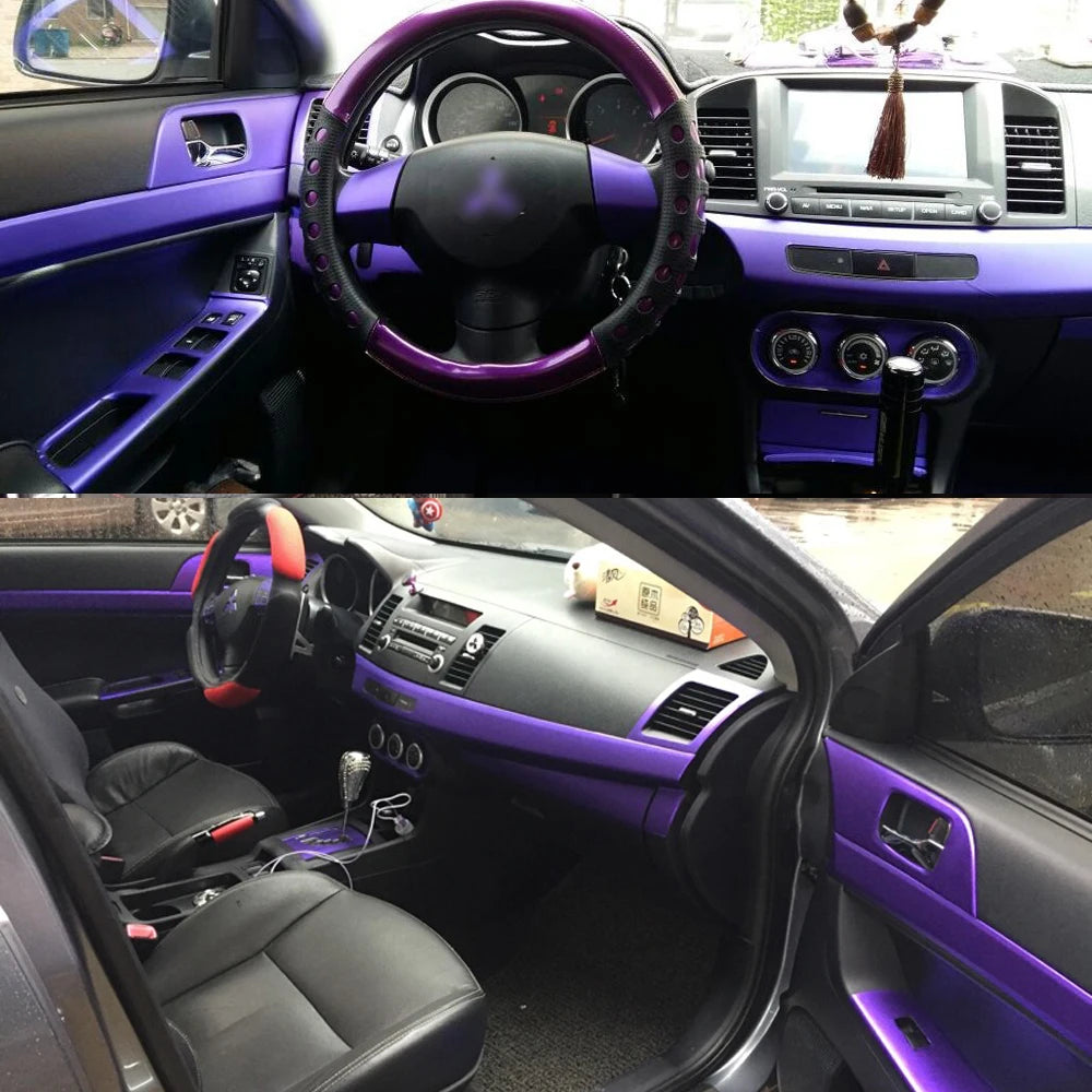 For Mitsubishi Lancer EX2009-2016 Interior Central Control Panel Door Handle Carbon Fiber Stickers Decals Car styling Accessorie