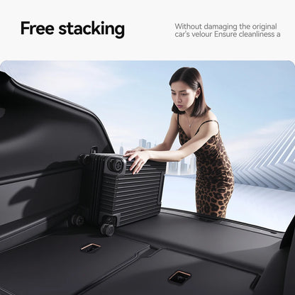 YZ For Tesla Model YL Juniper 2026 Trunk Mat Cover Nappa Leather All Weather Anti-scratch Full Coverage Trunk Liner Accessories