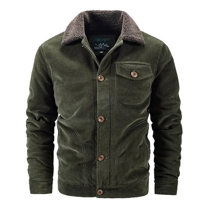 Men Corduroy Winter Coats Slim Down Jackets Warm Parkas Casual Jaquetas New Fashion Male Thicker Outwear Winer Jackets Size 6XL