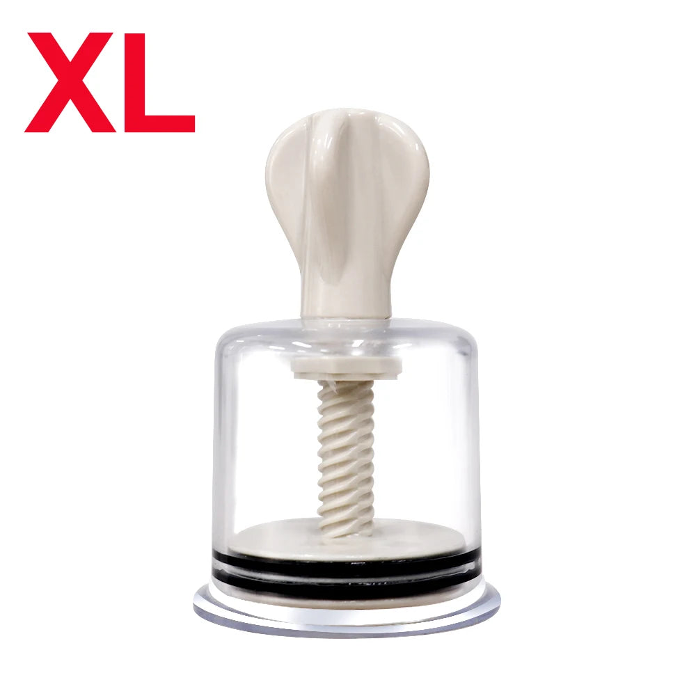 Manual Rotating Cupping Vacuum Cupping Massage Device Suction Cup Anti Cellulite Massager Cupping Nipple Enhancer Cupping Tool