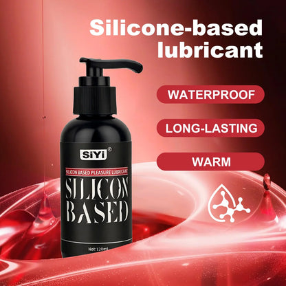 Silicone Warming Pleasure Lubricant 120ml 300ml | Long Lasting Heating Sex Lube for Toys, Couples & Intimate Use