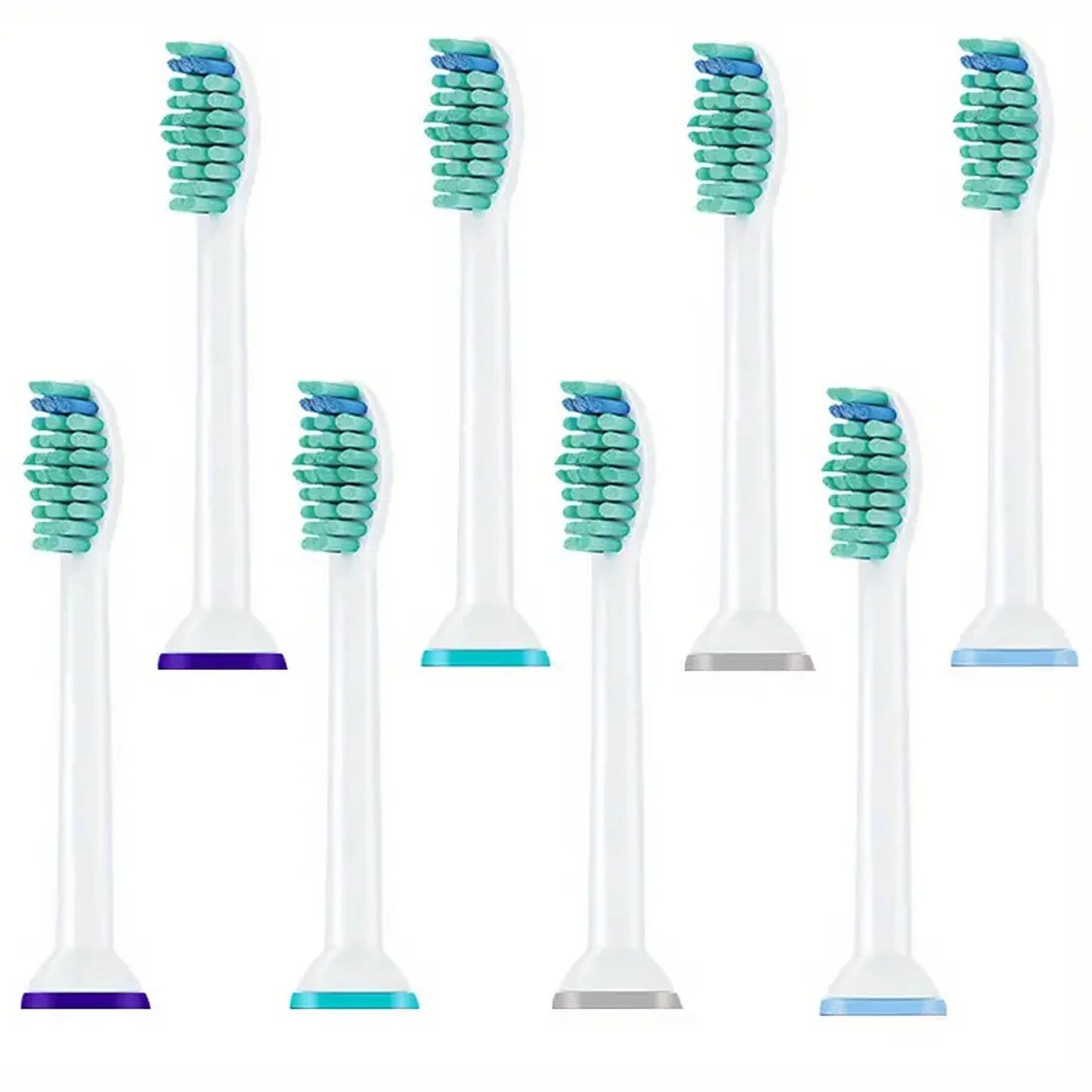 4-32pcs Electric Toothbrush Replacement Heads Compatible with Philips Sonicare Replacement Brush Heads Click-on Handles