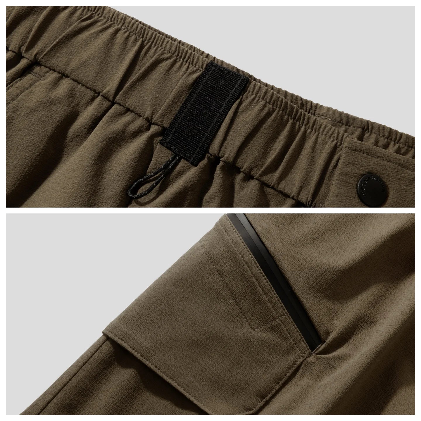 Metersbonwe Men Cargo Bermuda Shorts 2026 Summer New Loose Fit Straight Leg Casual Shorts Outdoor Trendy Waterproof Zipper Short