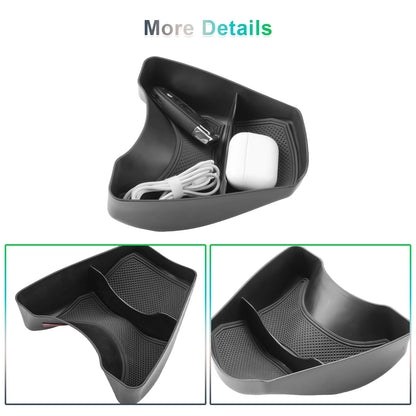 RUIYA for Renault Twingo 3 2014-2024 Car Center Console Storage Box Container Storage Auto Renault Twingo 3 2024 Accessories