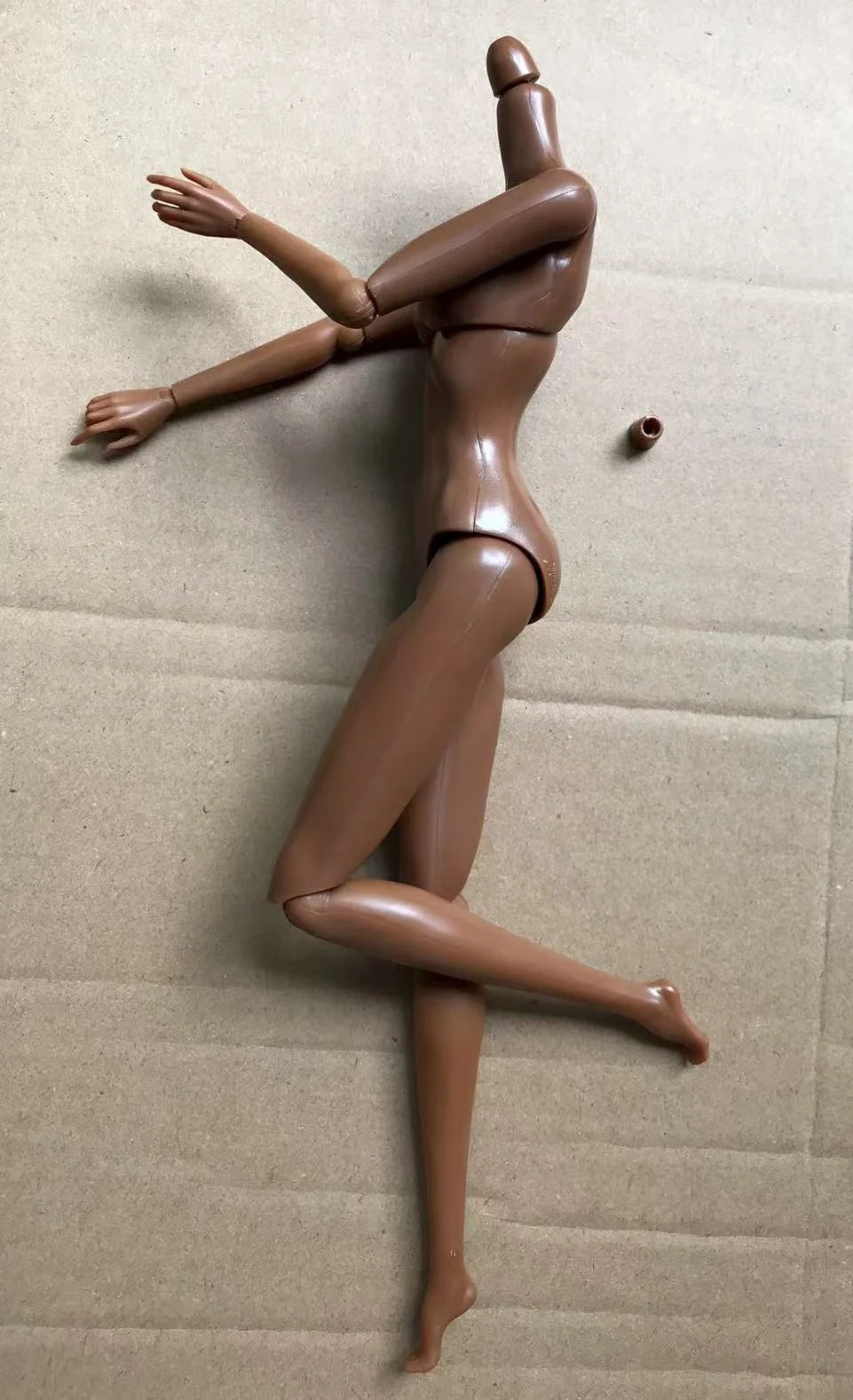 MENGF 12 Joints Movable Doll Body Pink Red White Beige Brown Coffee Green Color Doll Figures 28CM Super Model For FR IT Heads