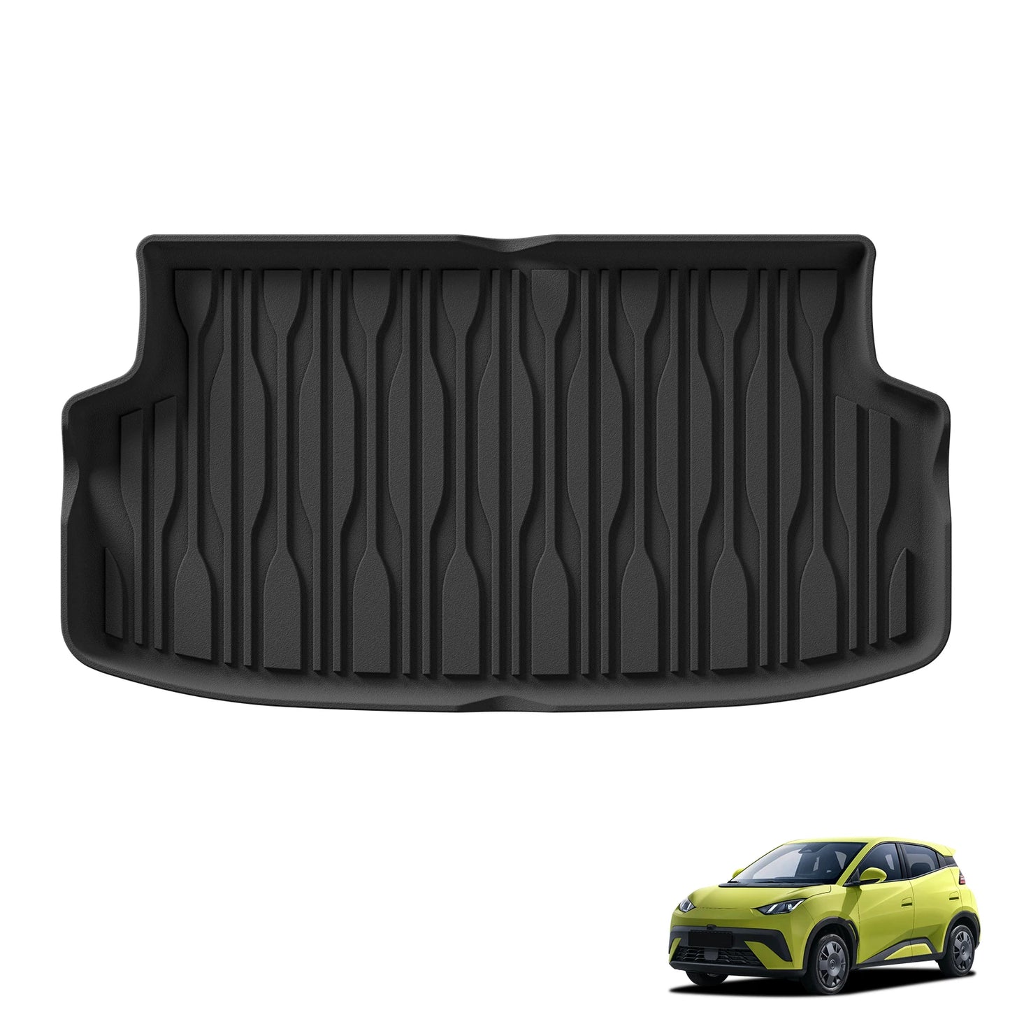 Left/Right Drive for BYD ATTO1 SEAGULL 2025 Car Floor Mats Cargo Liner Trunk Pad Backrest Liner TPE Foot Mat All Weather Black