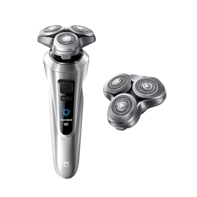 MIJIA Electric Shaver Pro 360° Floating Head,Dual Ring Lock,Smart Color Display,IPX8 Wet & Dry,USB-C,Rechargeable Beard Razor