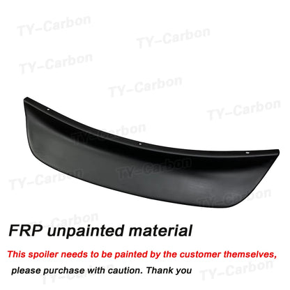 Real Carbon Fibe Car Rear Trunk Wing Spoiler For Porsche 987 Boxster Coupe 2005 - 2012 Rear Trunk Boot Lip Wing Spoilerr FRP