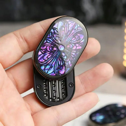 Church Stained Glass EDC Stress Relief Toy Mechanical Push-Pull Rotating Stress Relief Slider Adult ADHD Stress Relief Toy Gift