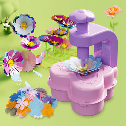DIY Bouquet Making Fabric Flower Toys, Flower Make Bouquets Toy for Girls Educational Making Craft Kit Kids Gifts