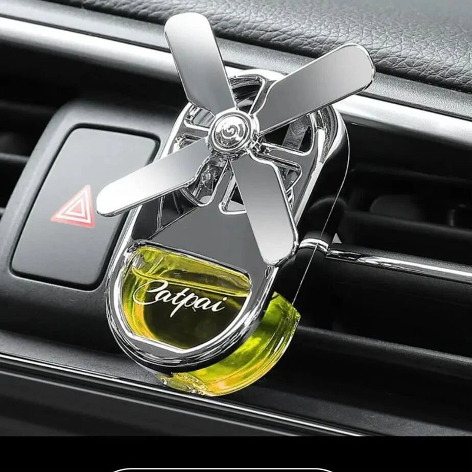Car perfume Air conditioning outlet fan Car interior decoration aromatreatment decoration Car fragrance fragrance lasting light