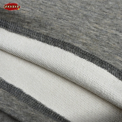 ZODF New Autumn Men Old Money Style Solid Pants Unisex Casual 320gsm Loose Comfortable Soft Straight Trousers HY1295