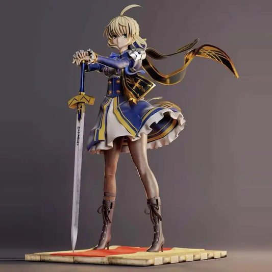 Ane Studio Saber Altria Action Figure Fate Stay Night Anime Peripheral Pvc Collectible Statue Desktop Trendy Model Toy