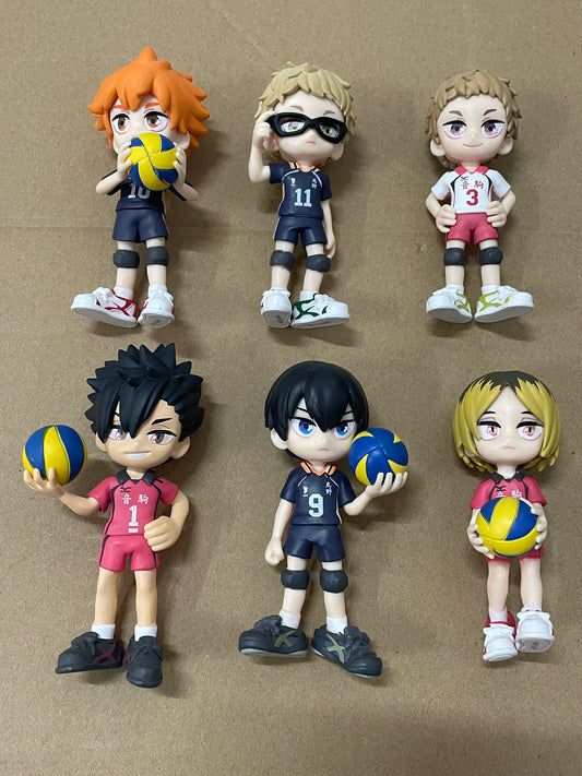 Bushiroad PalVerse Haikyuu Blind Box Mini Figure Pvc Collectible Hinata Tsukishima Kenma Desktop Decoration For Anime Collectors