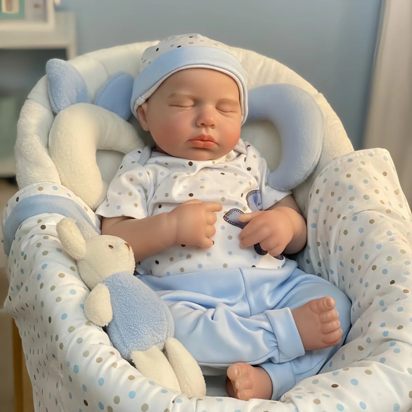 1PC/2 Styles 18Inch/45cm Open Mouth Loulou Soft Silicone Bebe Reborn Girl&Boy Doll With Painted Skin bebe reborn de silicona