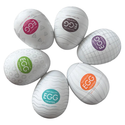 Egg-Shaped Male Personal Massager Soft Silicone Pocket-Sized Intimate Care Device for Men's Body Relaxation and Comfort