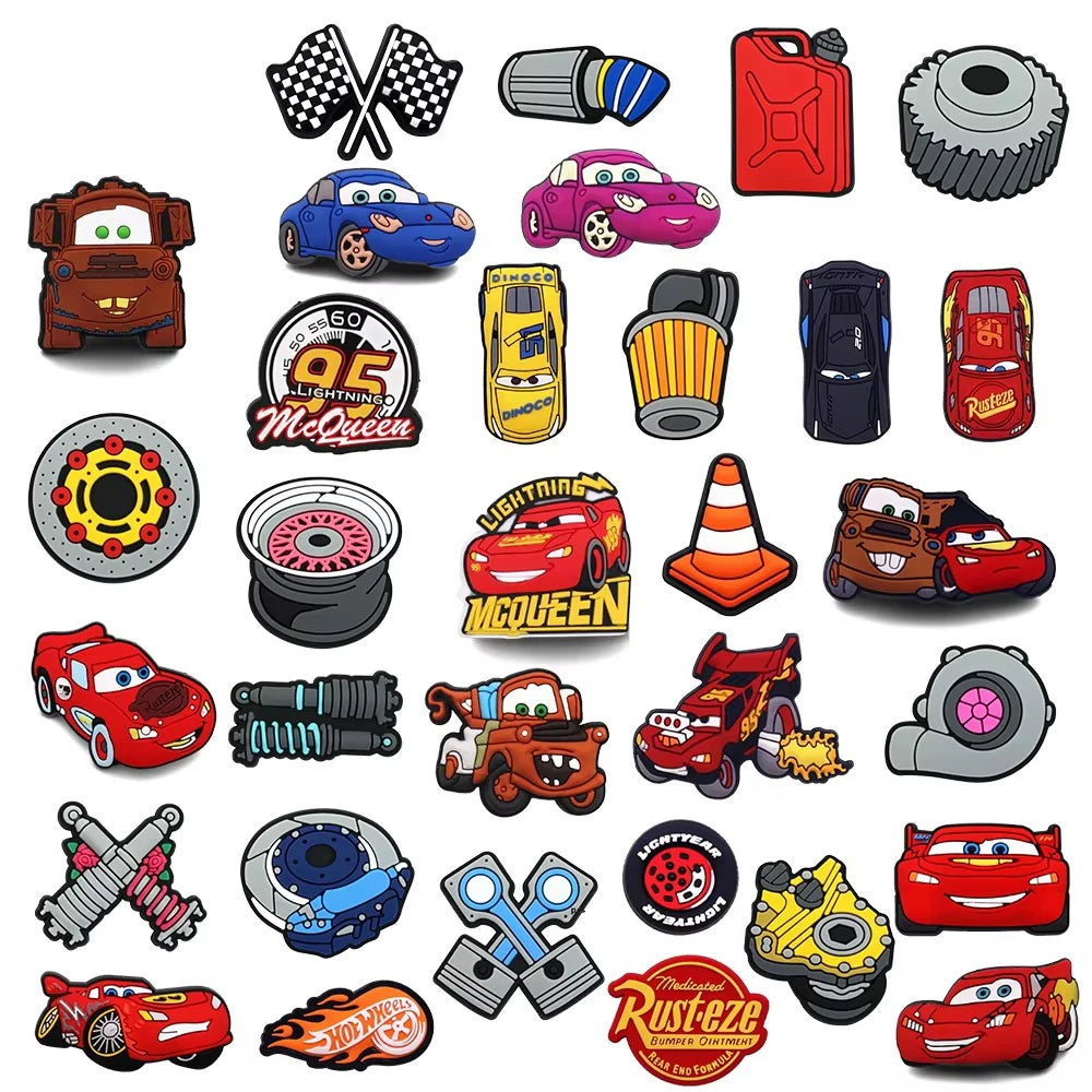 Hot Toys Automobile Tools 10-100pcs Shoe Charms For Sandals, Shoe Decoration Accessories Shoe Pins Great Gift For Men Women