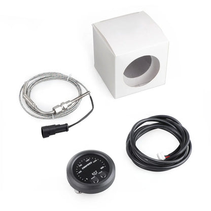 Auto Meter 2'' 55MM Ultra-Thin Car Exhaust Meter Fuel Pressure Gauge Water Temperature Gauge Booster Gauge Voltmeter