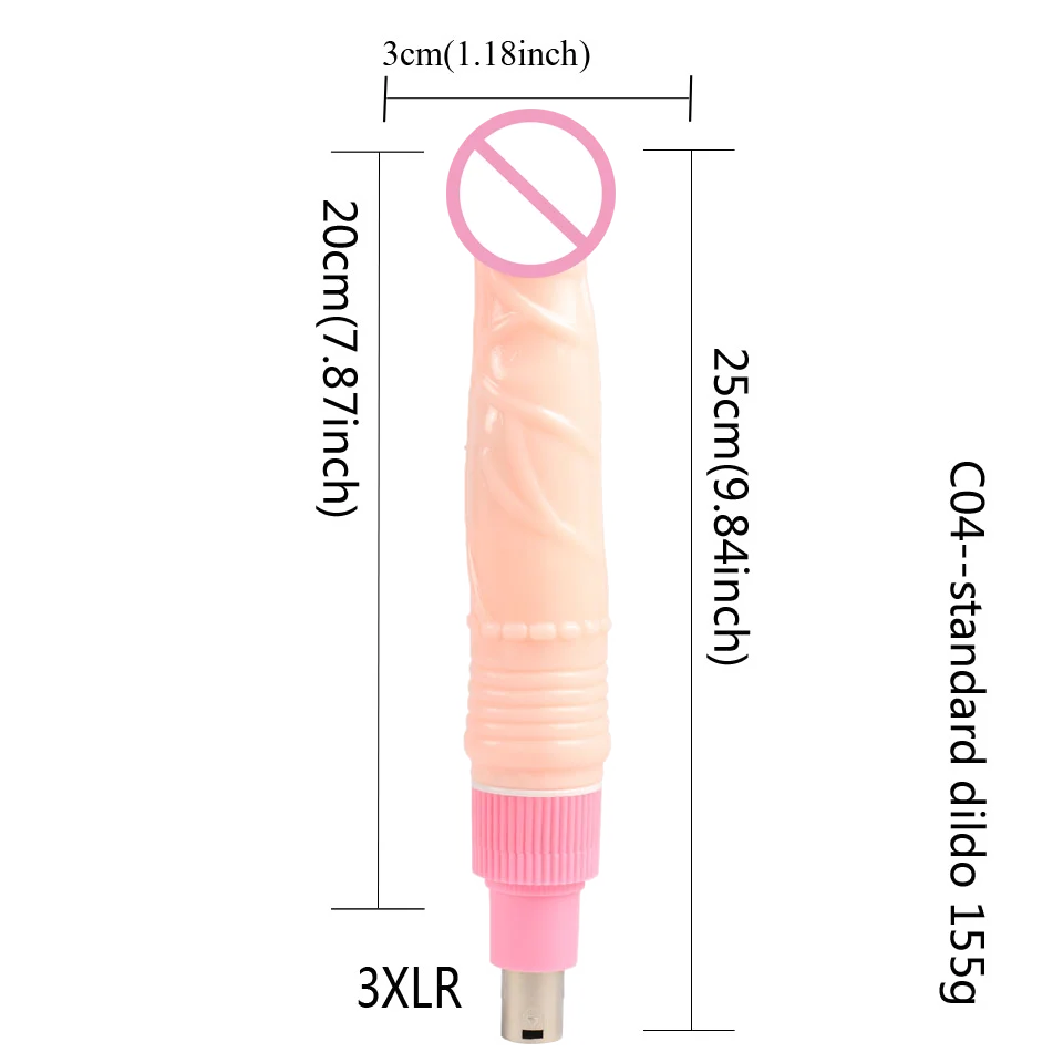 Dildo-Entry-Level Sex Machine A2/F2/F3 Accessories 3XLR Accessories Dildos Suction Cup Sex Products For Women And Men
