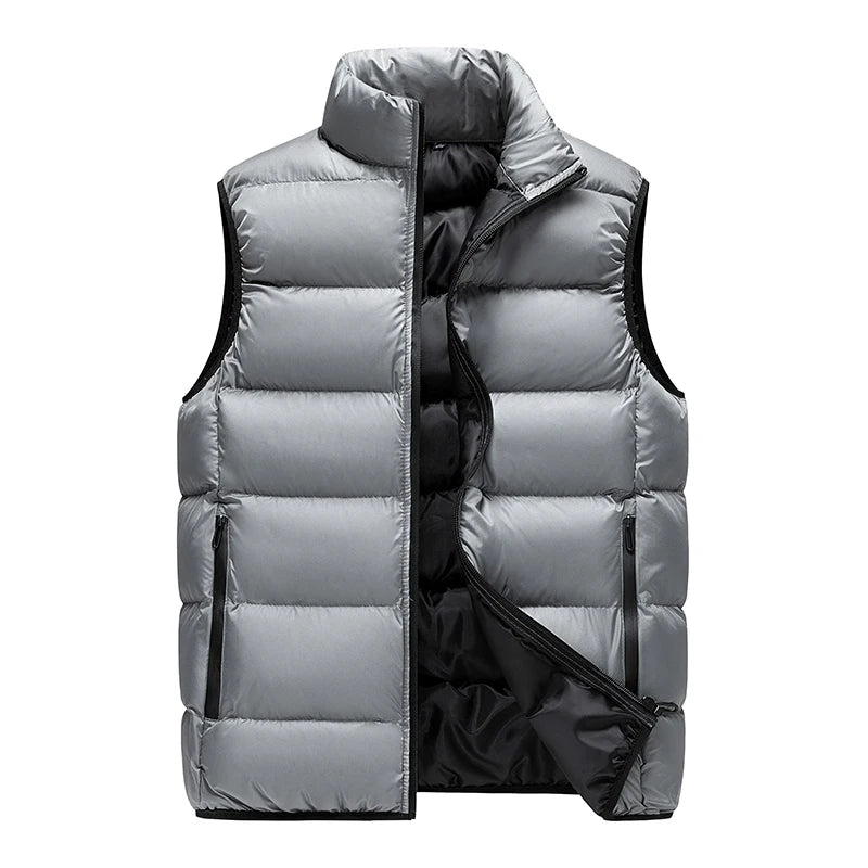 Fashion Warm Running Wear Anti Pilling Anti Fading Warm Down Coats Parkas Goose Down Men Down Jacket Warm Down Cotton Vest