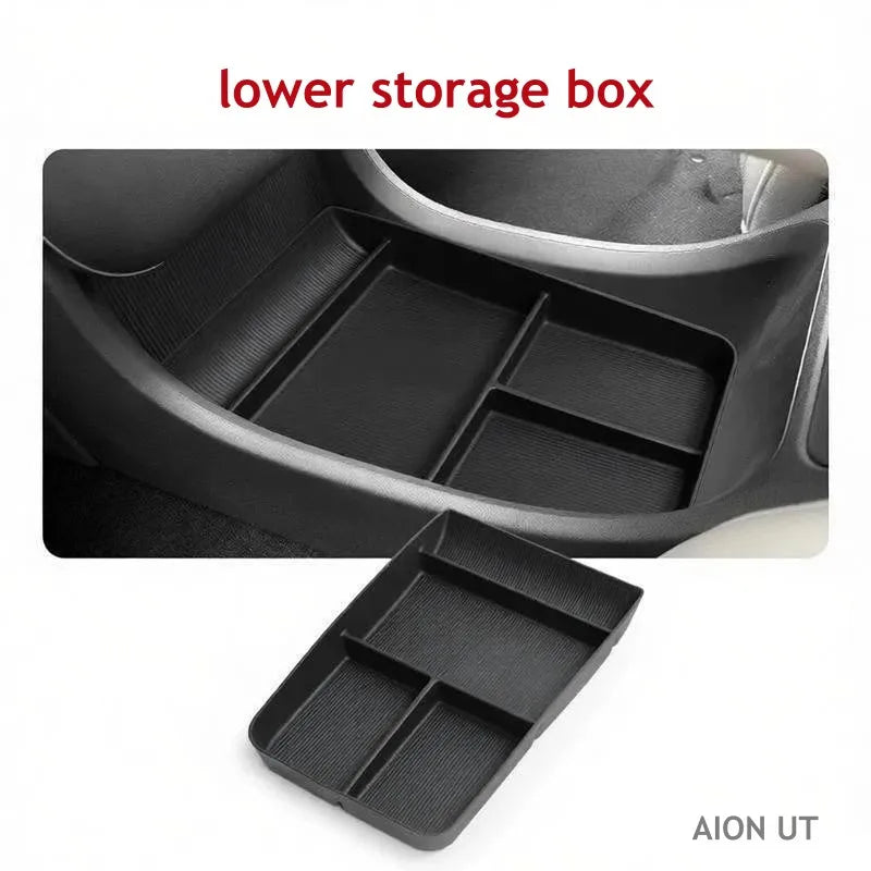Armrest Storage Box Organizer For GAC AION UT 2025 2026 Car Organizer Interior Accessories
