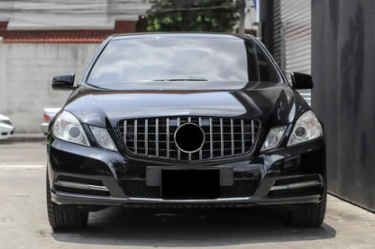 XVIP Chrome Black Diamonds Style Front Racing Grille For Mercedes Benz E-Class W212 E250 E300 E350 E500 2010-2013 Bumper Grilles