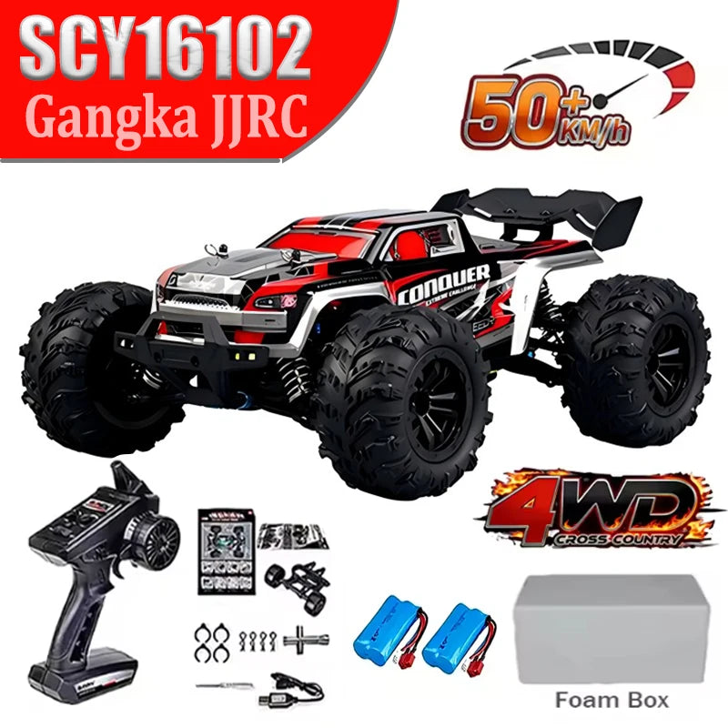 1:16 SCY 16101PRO 16102PRO 16103PRO 4WD Brushless RC Car 70km/h High Speed Off Road Racing Car Remote Control Toy Car Gift