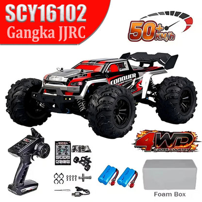 1:16 SCY 16101PRO 16102PRO 16103PRO 4WD Brushless RC Car 70km/h High Speed Off Road Racing Car Remote Control Toy Car Gift