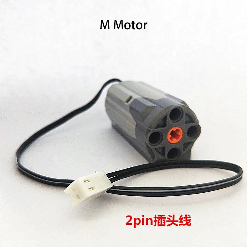 88002 80003 80004 High-Tech Parts MOC Motor Servo Power Functions Motor Multi Tool PF Model Building Blocks Compatible With LEGO