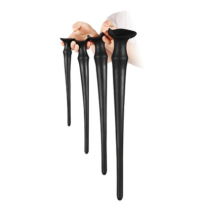 30-60CM Liquid Silicone Scale Anal Strip Butt Plug Dildo Stimulate Anus Vagina Soft Anal Dilator Couple Sex Toys For Women Men