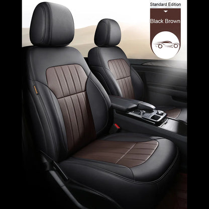 For Volvo XC60 I 2013 2014 2015 2016 2017 Vegan Nappa Leather Custom Car Seat Covers Full Set Interior Protector Accessories