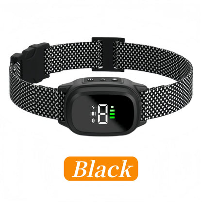 Pet Dog Anti Barking Device Waterproof Ultrasonic Stop Barking Vibration Anti Bark Collar Dogs Training Collar For all dogs