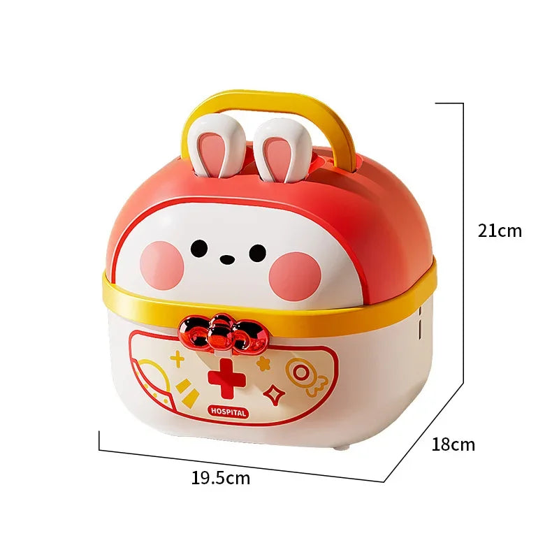 Doctor Toys with Light Hospital Dentist Play Set Doctor Role Play Costume Kit Children Suitcase Educational Gift for Kid 3 Years