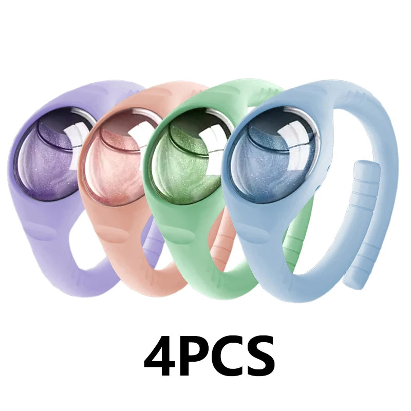 Mosquito Oil Repellent Bracelets Anti Mosquitoes Bite Wristband Outdoor Mosquitoes Bracelet With Natural Essential Oil 2025 ﻿New