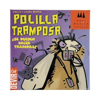 Polilla Playing Card Game The Cheating Moth Board Game Juego Cartas Royal Xiaoqiang Family Games For Party Wholesale