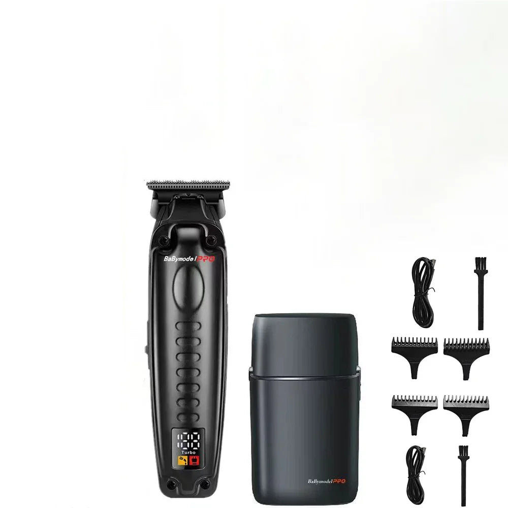 2024 New Babymodel PRO Professional Hair Clipper Trimmer Shaver Set 7500RPM DLC Alloy Blade Professional Hair Trimmer USB Socket