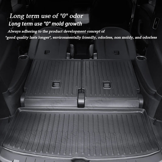 For Tesla Model Y L 2026 Rear Seat Backrest Protective Pad Trunk Mat Anti-Kick Pad Car Interior Accessories Model YL Cargo Liner