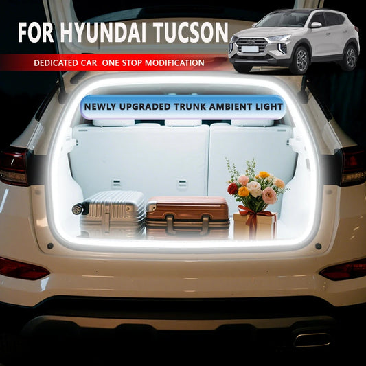 Beusfirts FOR 2016-2025 HYUNDAI TUCSON Rear Trunk LED Light Bar Strips Trunk Interior Decorative Lamp Strip  Luggage Light