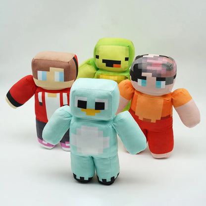 Jj And Mikey Plush Toys New Soft Stuffed Cartoon Game Figure Collectible Doll Home Decor Gift For Game Fans