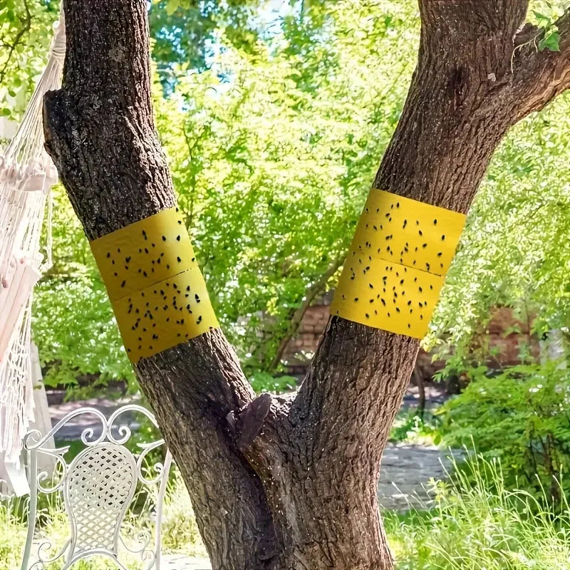 1 Roll Double-Sided Sticky Insect Barrier Tape Effective Against Outdoor Pest Control Self-Adhesive Suitable for Trees 2030