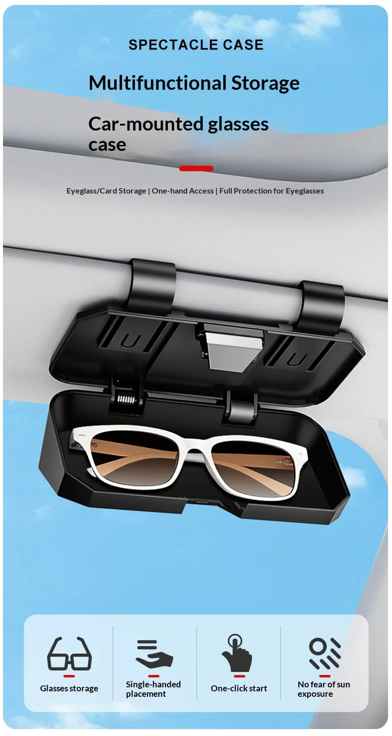 Suitable for JAECOO J5 J6 J7plus jaecoo J8 J7Phev car mounted sunglasses case sun visor sunglasses storage box
