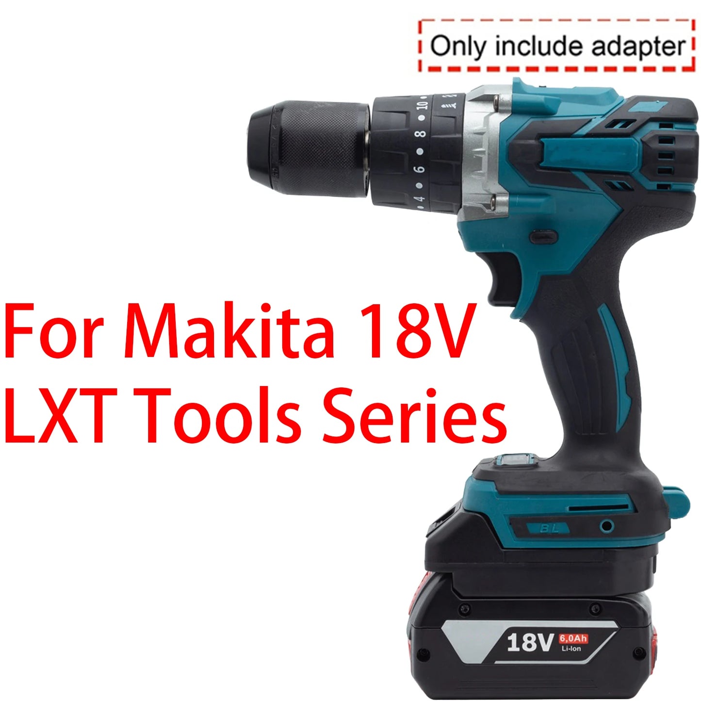 Battery Adapter Converter For Makita 18V LXT Li-ion Tool To Bosch 18V Li-ion Battery Adapter Power Tool Accessory