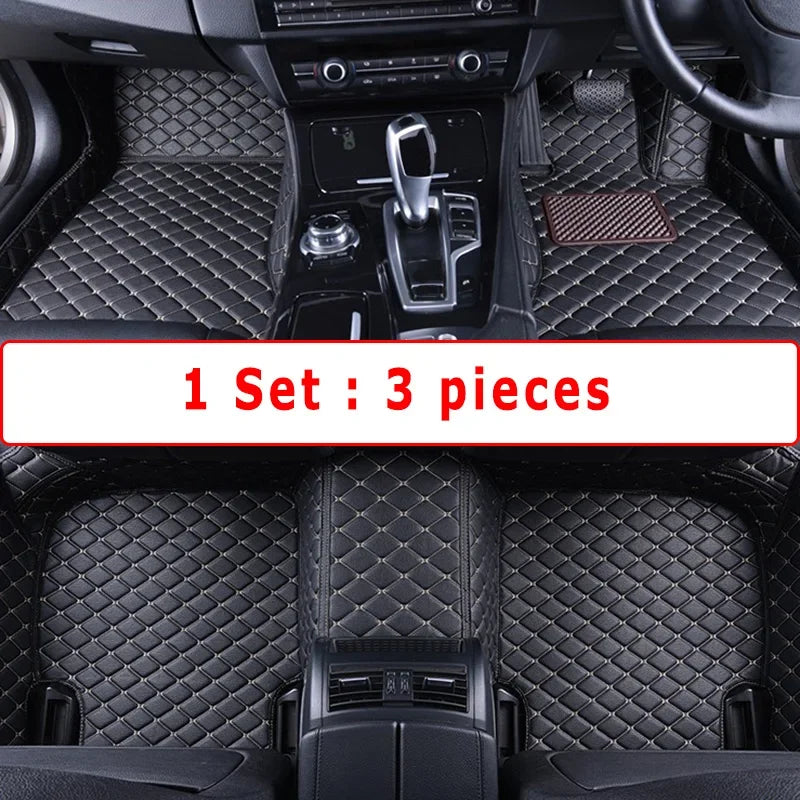 RHD Car Floor Mats For Toyota Corolla X 10th E140 E150 2007 2008 2009 2010 2011 2012 2013 Carpet Rug Auto Interior Accessories