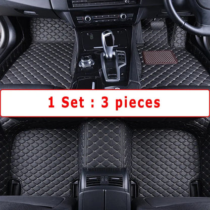 RHD Car Floor Mats For Toyota Corolla X 10th E140 E150 2007 2008 2009 2010 2011 2012 2013 Carpet Rug Auto Interior Accessories