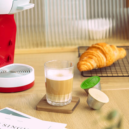 Refillable Milk & Coffee Capsule for Nescafe Dolce Gusto Stainless Steel Reusable Coffee Pod Filters for Picolo xs  Machine