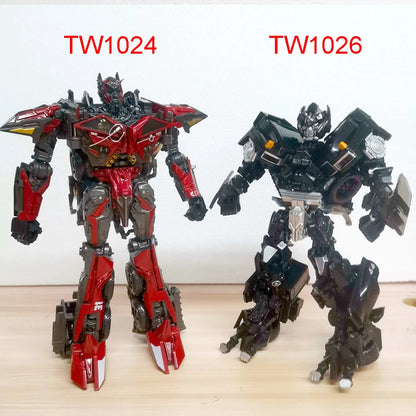 Baiwei Ironhide Transformation Toys Model TW1026 Expert Optimus Commander Robot OP01 Autobots Sentinel Prime TW1024